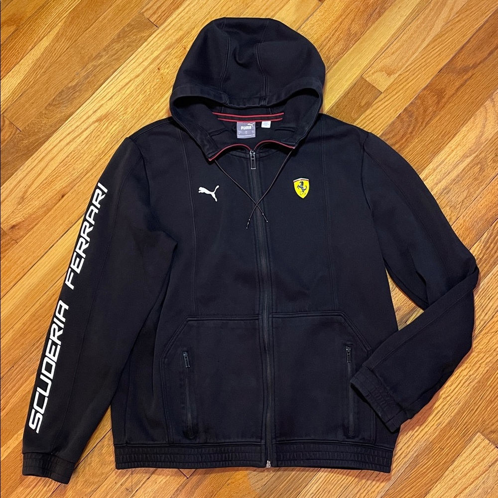 SCUDERIA FERRARI PUMA Zip Jacket Formula One Hoodie